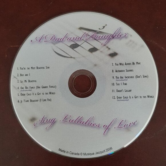 A Father and Daughter Sing Songs of love CD - Picture 3 of 4